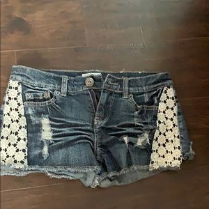 jean shorts